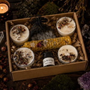 Grief ritual candle gift set