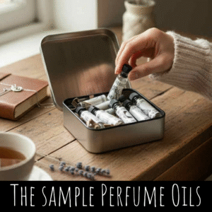 The Spells perfume sampler tin