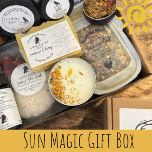 Sun magic ritual box