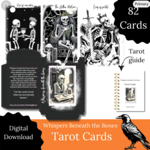 Skeleton tarot deck