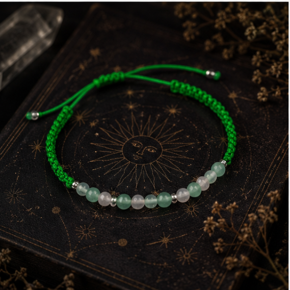 Zodiac Crystal Candle with Gemstone Bracelet - Libra - Image 5