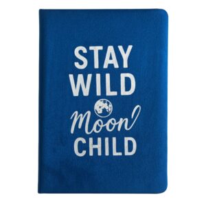 Dark Blue Velvet Note Book