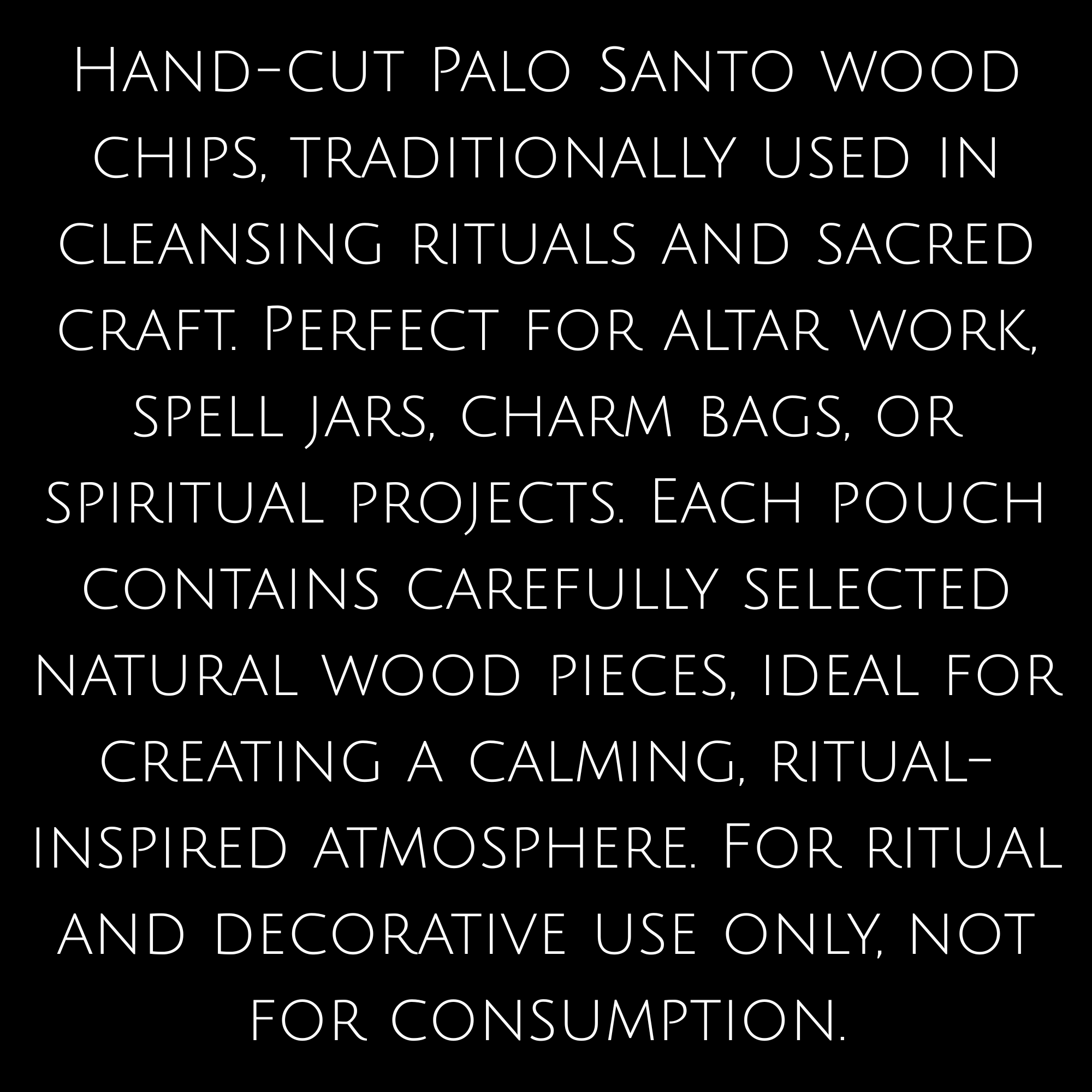 Palo Santo wood chips - Image 5