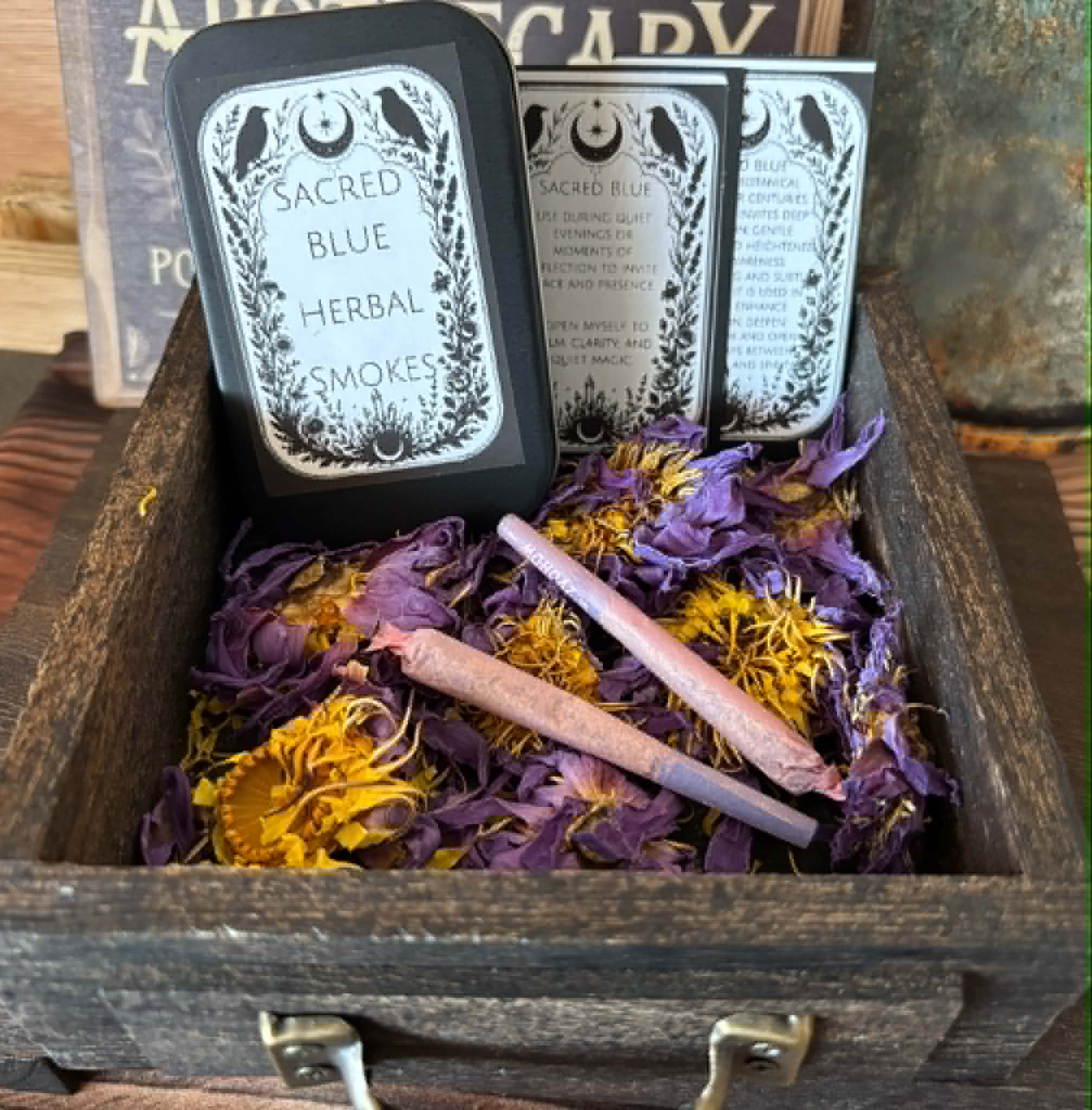 Sacred Blue Herbal Smokes - Image 4