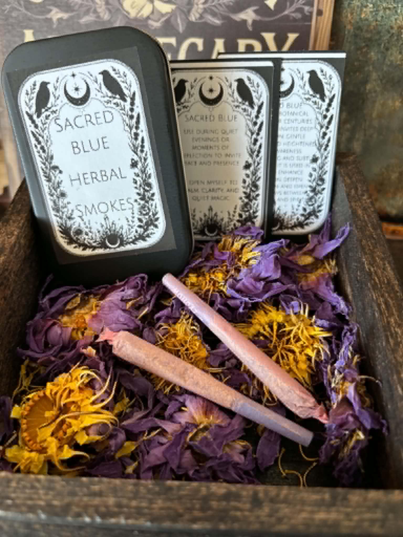Sacred Blue Herbal Smokes - Image 5