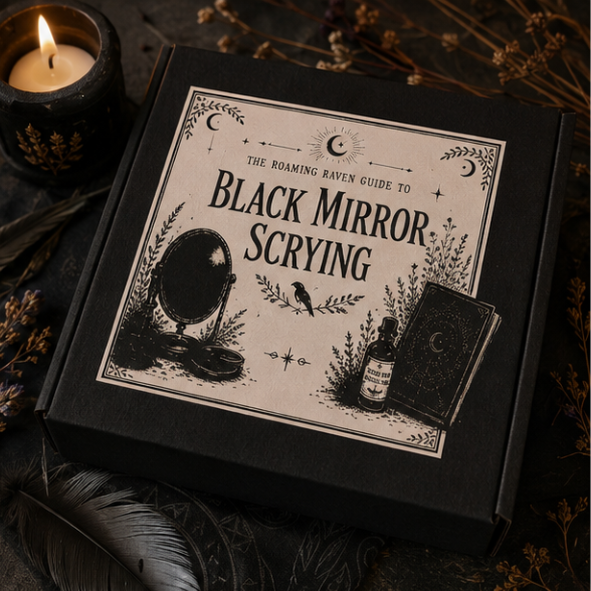 Black Mirror Scrying Kit - Image 3