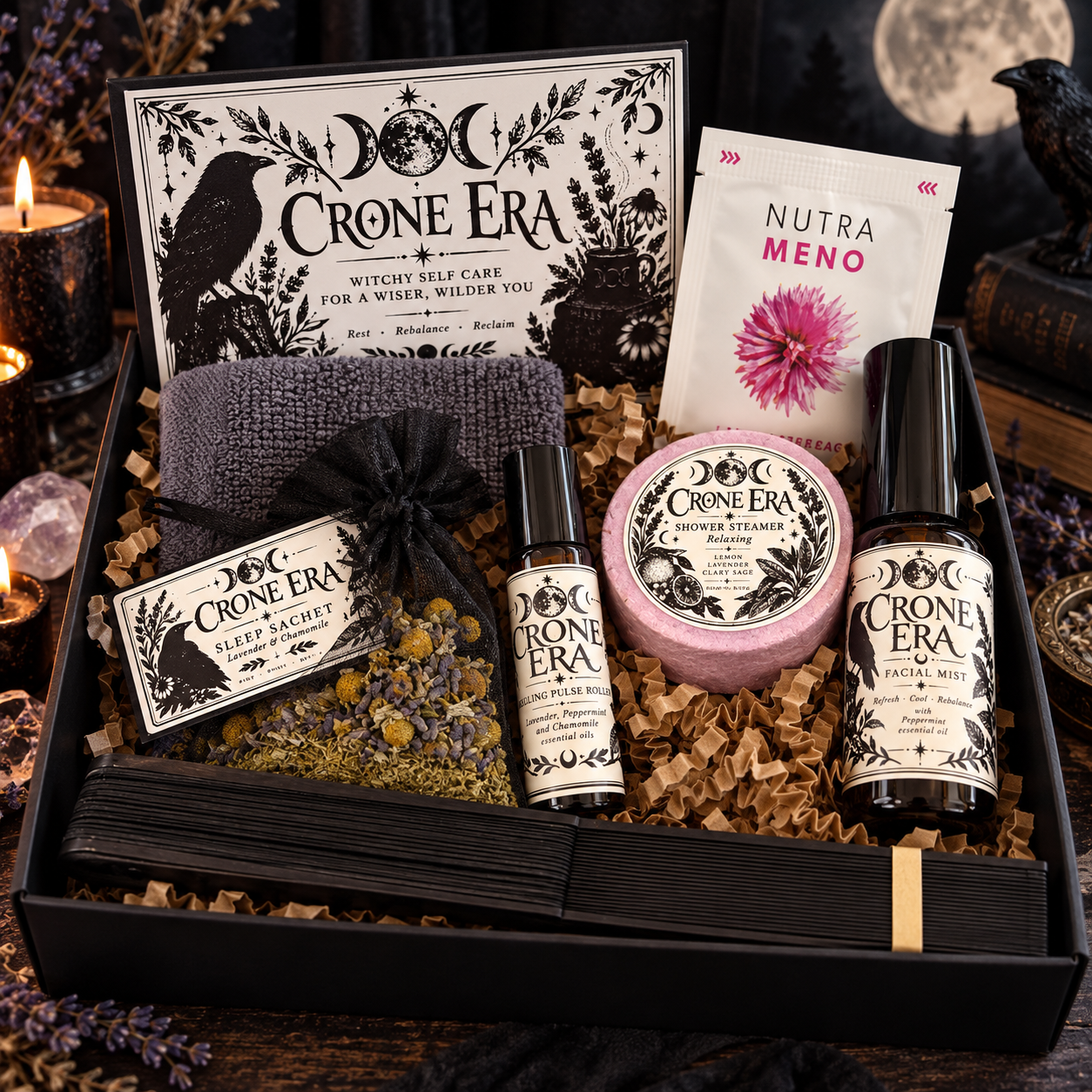 Crone Era Witchy Self-Care Gift Box | Menopause-Inspired Gift - Image 3