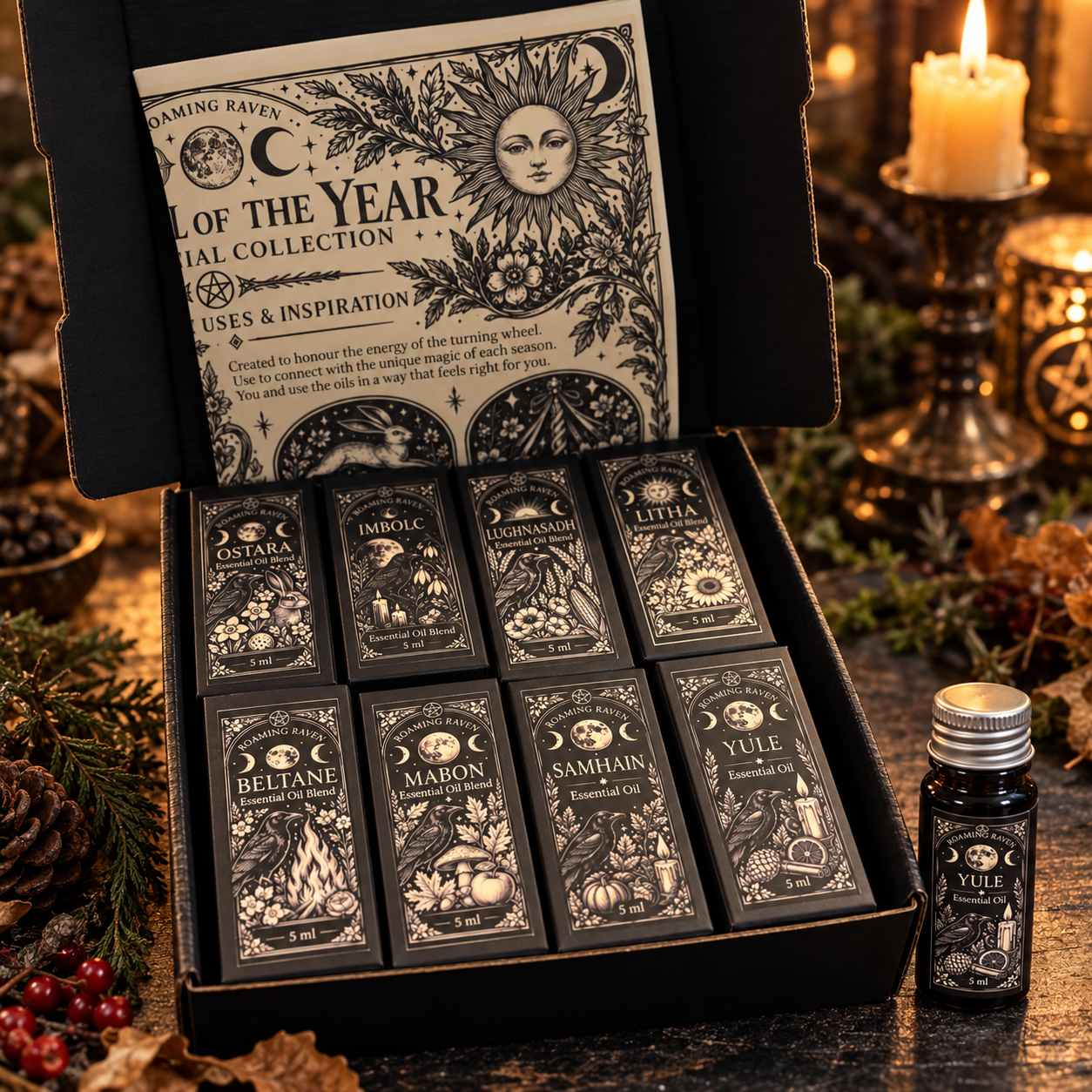 Wheel of the Year Essential Oil Gift Set