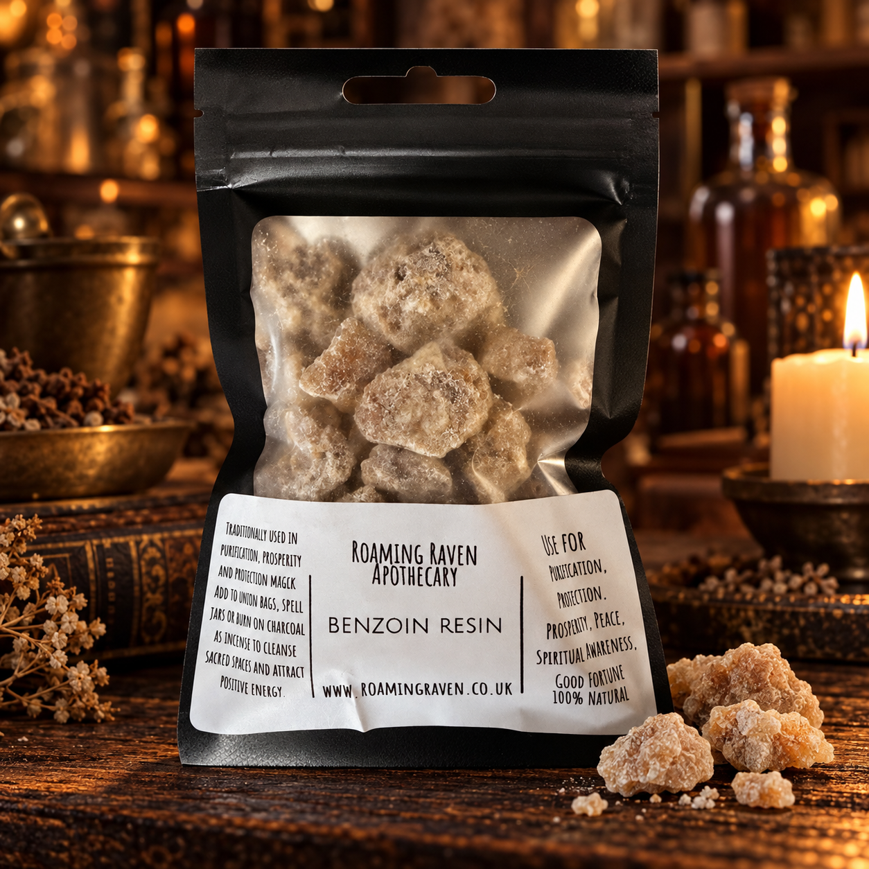 Benzoin Resin Incense - Image 4