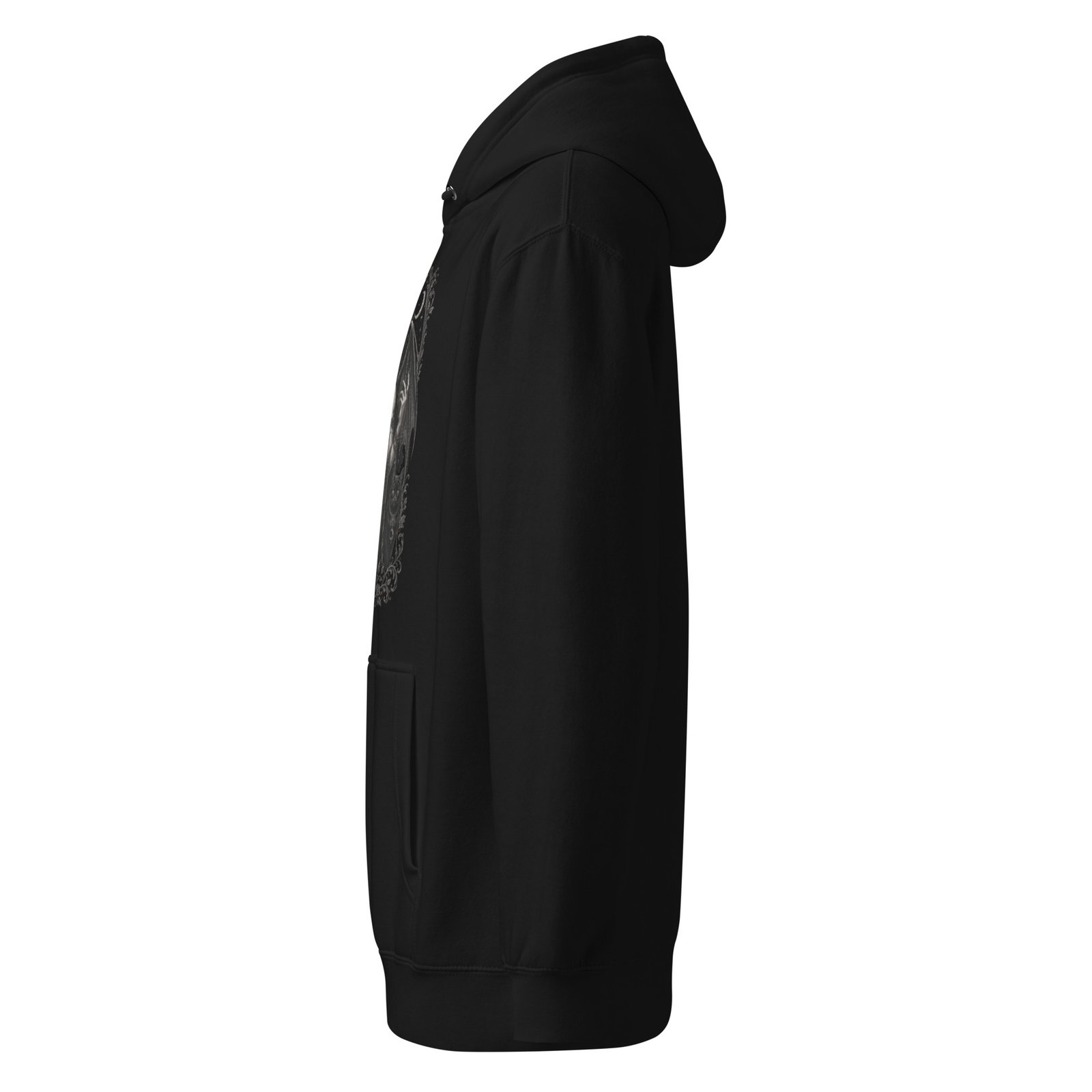 Lilith Goddess Black Hoodie - Image 3